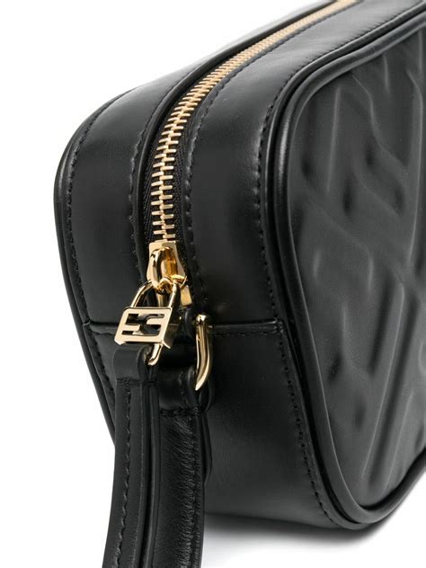 fendi mini leather camera bag